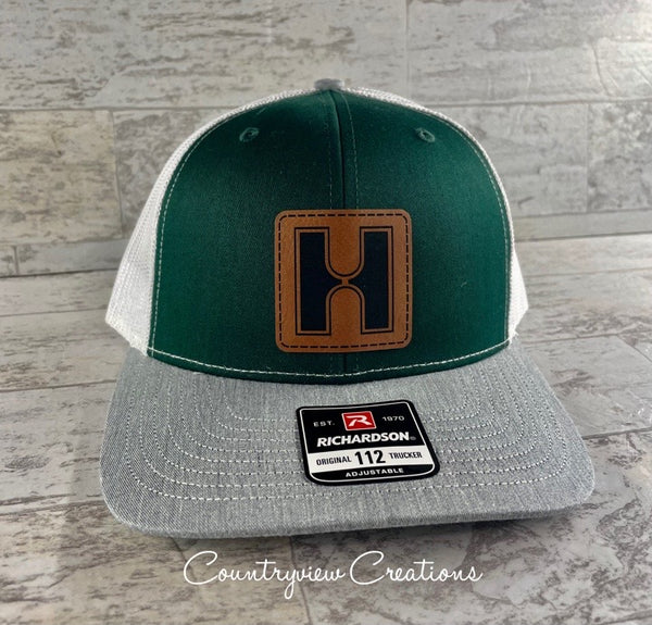 Hart County Leather Patch Hat