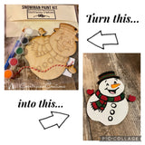 Snowman Paint Kit