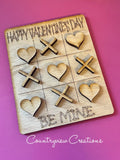 Be Mine Tic-Tac-Toe Game, Valentine’s, Personalized
