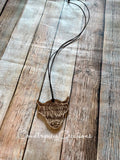 Shaggy Cow Necklace