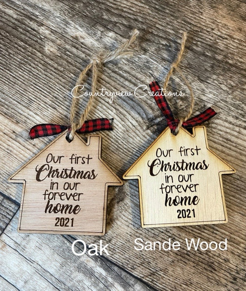 Our first Christmas in our forever home.