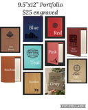 Large Leather Portfolio