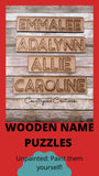Name Puzzle - Unpainted