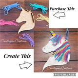 Unicorn Paint Kit. Kid Craft Kit DIY