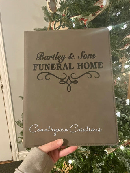 Large Leather Portfolio