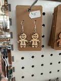 Gingerbread Dangle Earrings
