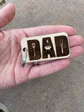 Dad Keychain- Grill