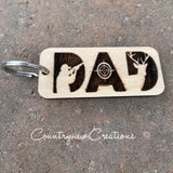 Dad Keychain- Hunt