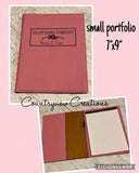 Small Leather Portfolio
