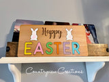 Happy Easter Puzzle Decor