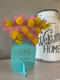 Flower Vase. Kid Craft D.I.Y