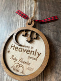 Sleep in Heavenly Peace - Remembrance Ornament
