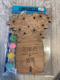 Flower Vase. Kid Craft D.I.Y